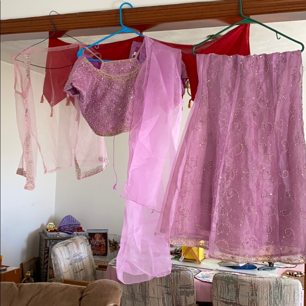 Light purple Indian dress